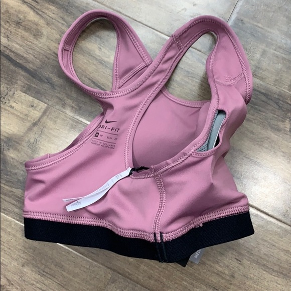 NIKE CLASSIC BRA Classic Style with DRY FIT Techno - Picture 9 of 13